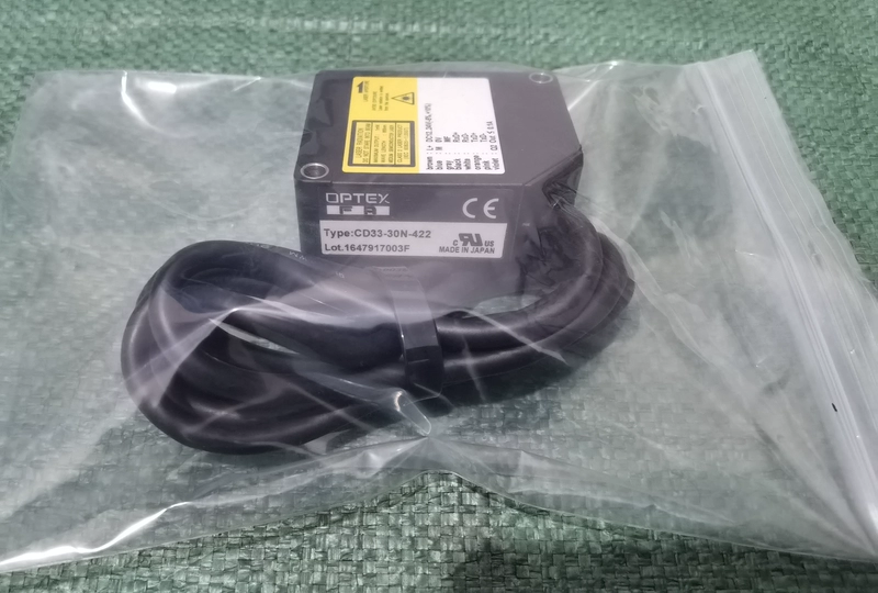 OPTEX CD33-30N-422 Laser Sensor for Automation Use