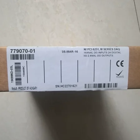 NI PCI-6251 779070-01 Data Acquisition DAQ Board