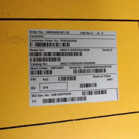 Parker 590C/1100/5/3/0/1/0/00/000 DC Drive