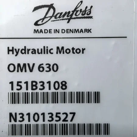 Mobile Machinery Drive Systems: Danfoss OMV630 151B3108