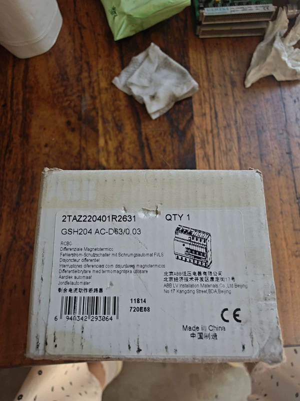 Representative Acti9 Circuit Protection