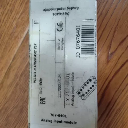 Analog Input Module WAGO 767-6401 for Process Control