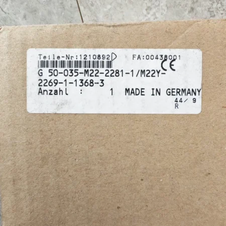 Cam Switch Schmersal G50-035-M22-2281-1/M22Y-2269-1-1368-3